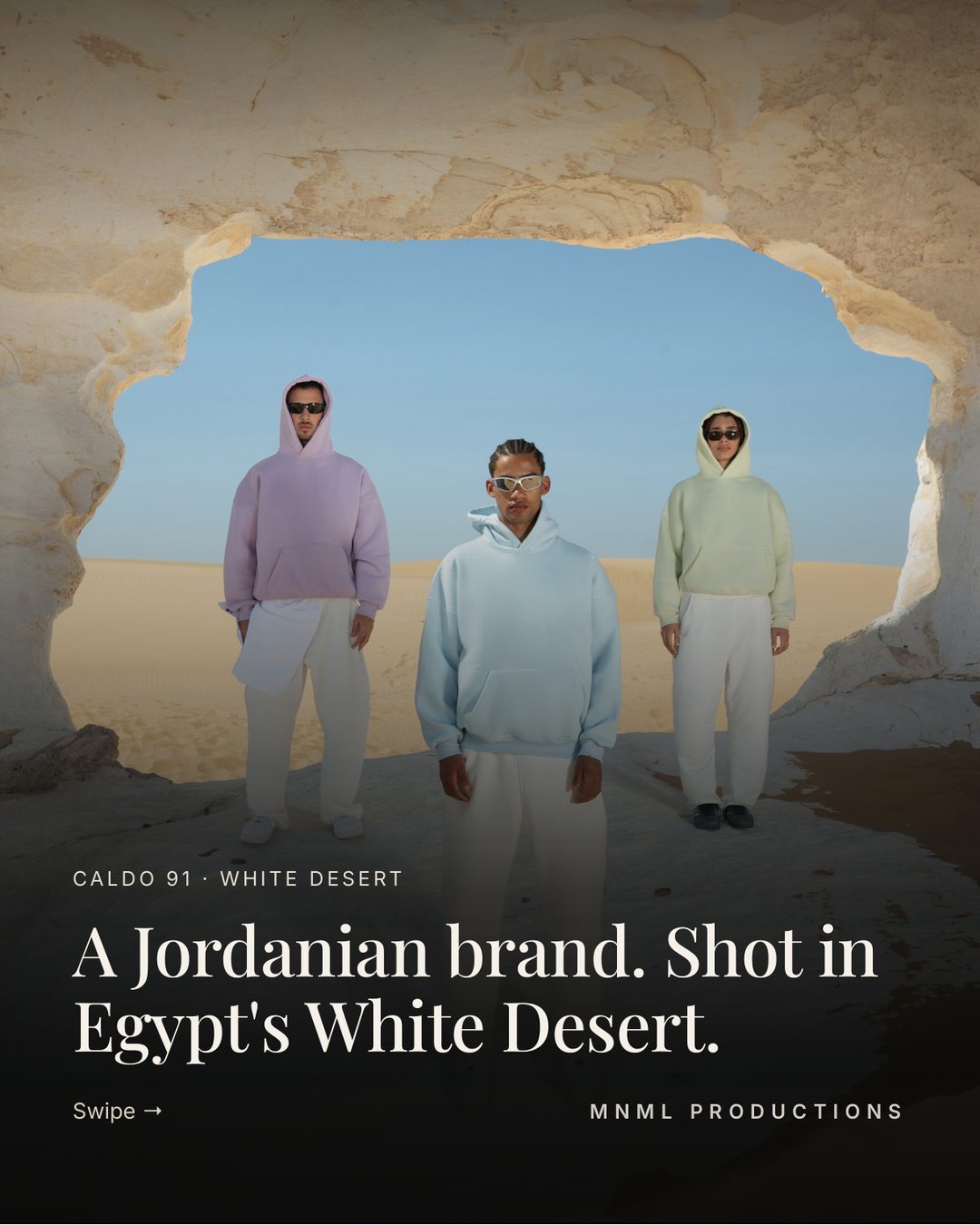 Caldo 91 · White Desert — slide 1